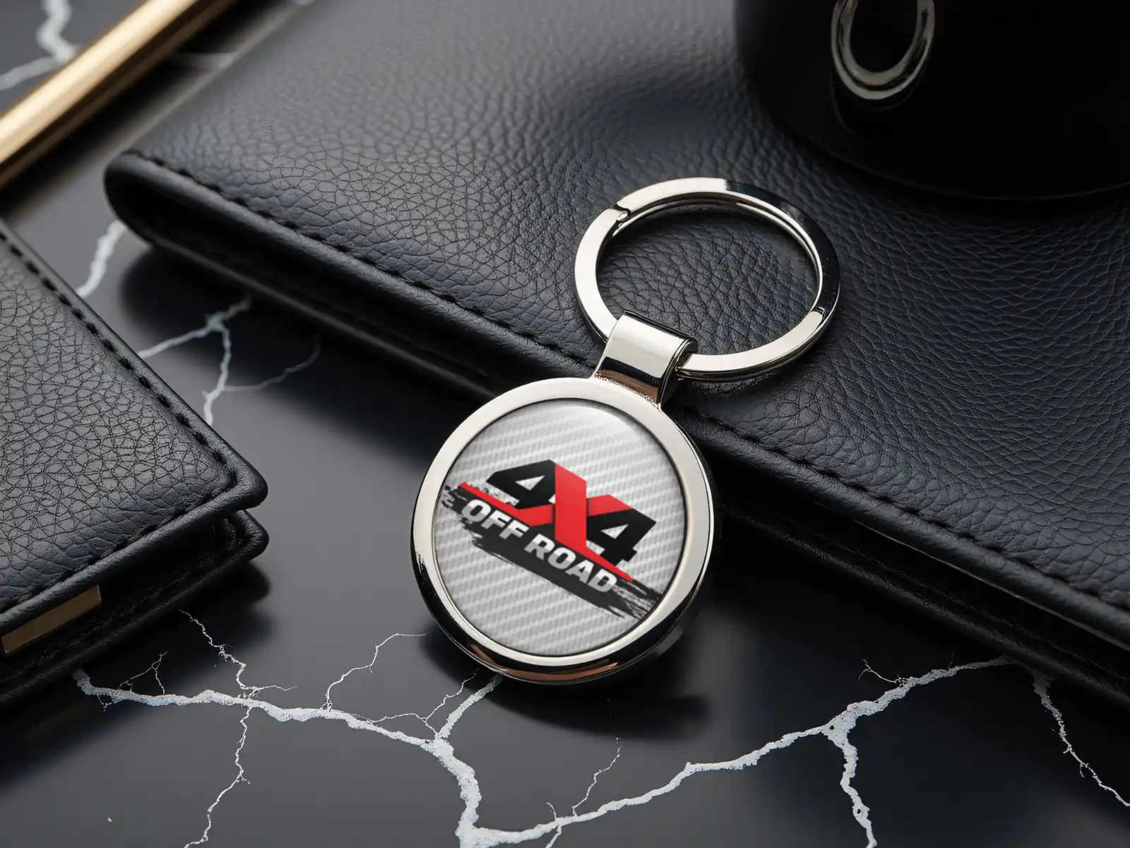 Keyring Holder Steel Premium Style